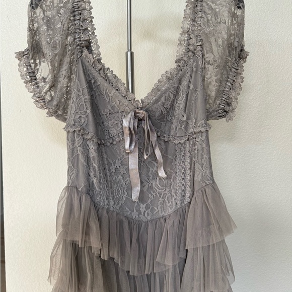 Amy Jane London Sofia Maxi Dress in Grey - Picture 6 of 9